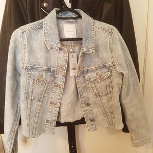 women dynamite denim jacket small